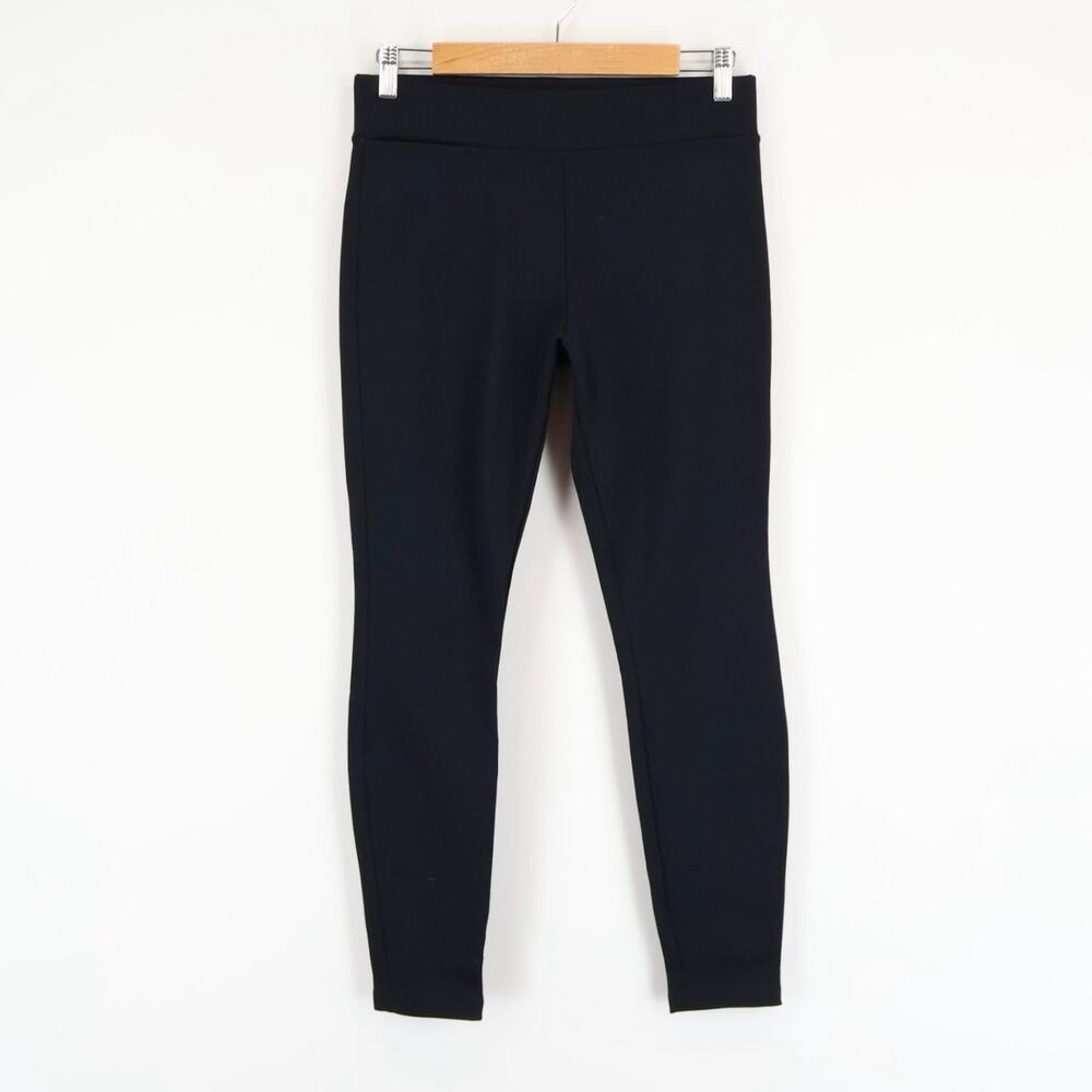 NWOT American Giant Women's Ponte Mid-Rise Slim Pant Super Black Size 8 - Picture 3 of 8